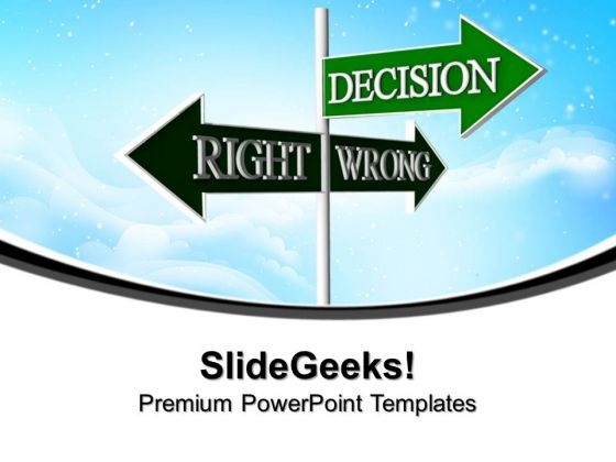 decision_signboard_metaphor_powerpoint_templates_and_powerpoint_themes_0912_title