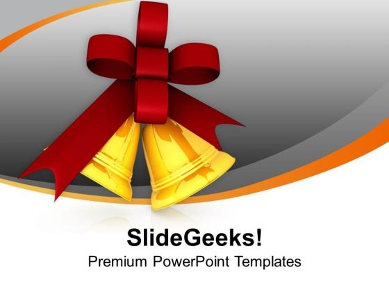 Decorate House With Jingle Bells PowerPoint Templates Ppt Backgrounds For Slides 0713 Decorate House With Jingle Bells PowerPoint Templates Ppt Backgrounds For Slides 0713