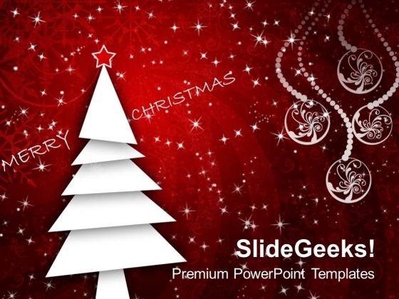 Decorative Christmas Background PowerPoint Templates Ppt Backgrounds For Slides 1112