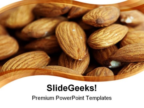 Delicious Almonds Food PowerPoint Templates And PowerPoint Backgrounds 0311 Delicious Almonds Food PowerPoint Templates And PowerPoint Backgrounds 0311