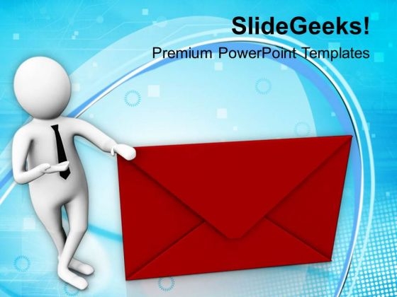 Deliver The Mail On Time PowerPoint Templates Ppt Backgrounds For Slides 0813 Deliver The Mail On Time PowerPoint Templates Ppt Backgrounds For Slides 0813
