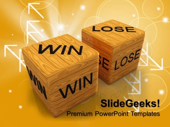 Dice Win Vs Lose Business PowerPoint Templates And PowerPoint Themes 0712 Dice Win Vs Lose Business PowerPoint Templates And PowerPoint Themes 0712