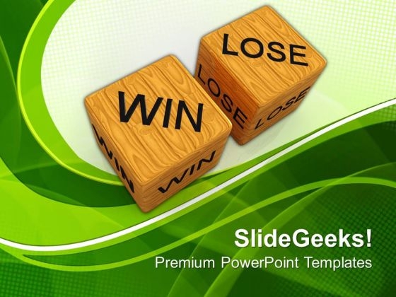 Dice Win Vs Lose Future PowerPoint Templates And PowerPoint Themes 0712 Dice Win Vs Lose Future PowerPoint Templates And PowerPoint Themes 0712