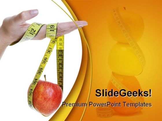 Diet Food Health PowerPoint Template 0910 Diet Food Health PowerPoint Template 0910