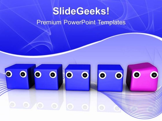 Difference Individuality Leader Unique PowerPoint Templates And PowerPoint Themes 1012 Difference Individuality Leader Unique PowerPoint Templates And PowerPoint Themes 1012
