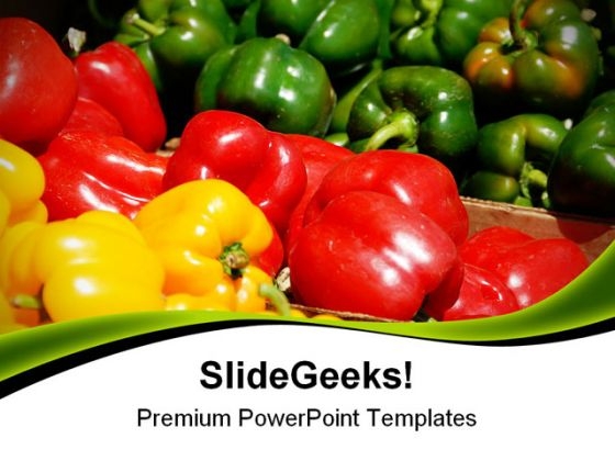 Different Capsicums Food PowerPoint Templates And PowerPoint Backgrounds 0311 Different Capsicums Food PowerPoint Templates And PowerPoint Backgrounds 0311