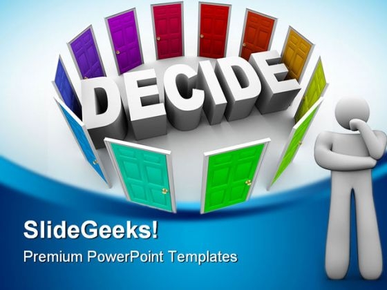 Difficult To Decide Metaphor PowerPoint Backgrounds And Templates 1210 Difficult To Decide Metaphor PowerPoint Backgrounds And Templates 1210