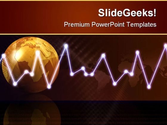 Digital Globe Waves Background PowerPoint Templates And PowerPoint Backgrounds 0611