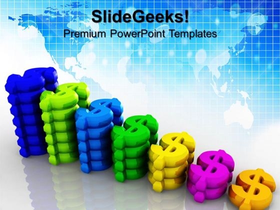 Digital Illustration Of Dollar Marketing PowerPoint Templates And PowerPoint Themes 0812 Digital Illustration Of Dollar Marketing PowerPoint Templates And PowerPoint Themes 0812
