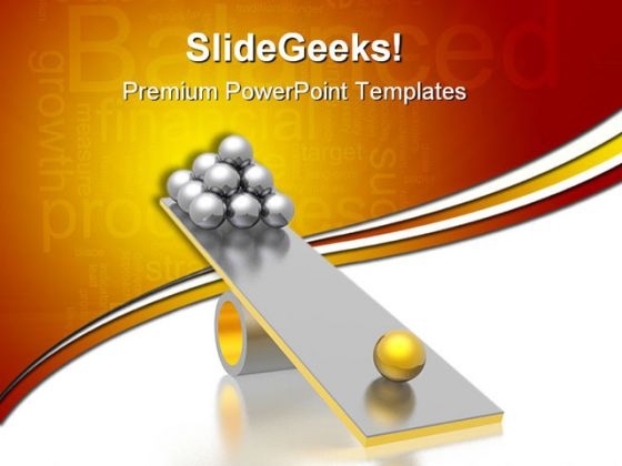 Disbalance Business PowerPoint Templates And PowerPoint Backgrounds 0611 Disbalance Business PowerPoint Templates And PowerPoint Backgrounds 0611
