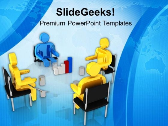 Discuss Bar Graph Of Results PowerPoint Templates Ppt Backgrounds For Slides 0713 Discuss Bar Graph Of Results PowerPoint Templates Ppt Backgrounds For Slides 0713