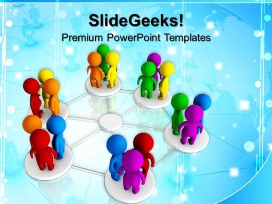 Diversity Networking Teamwork PowerPoint Templates And PowerPoint Themes 0712