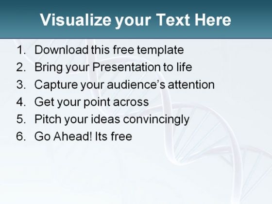 Medical Science Education PowerPoint Template analytical good