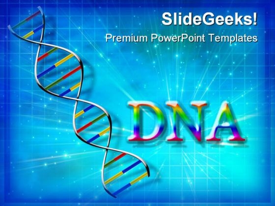 dna abstract science powerpoint
