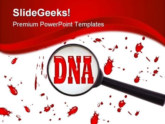 Dna Cells Medical PowerPoint Template 1110 Dna Cells Medical PowerPoint Template 1110