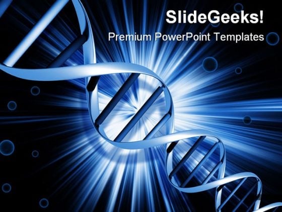 Dna Medical PowerPoint Templates And PowerPoint Backgrounds 0411 - PowerPoint  Templates