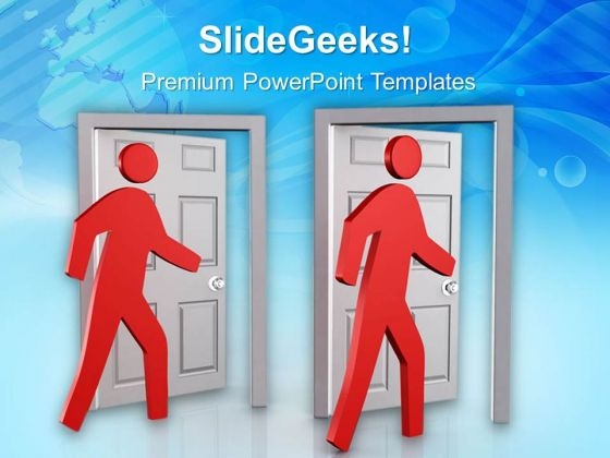 Do Not Escape From Situation Of Trouble PowerPoint Templates Ppt Backgrounds For Slides 0613