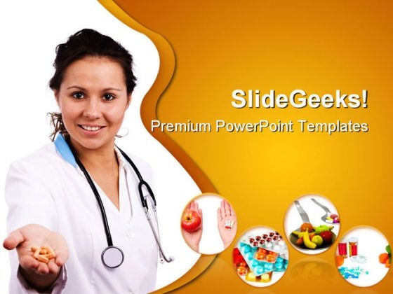 Doctor Holding Pills Medical PowerPoint Templates And PowerPoint Backgrounds 0411 Doctor Holding Pills Medical PowerPoint Templates And PowerPoint Backgrounds 0411