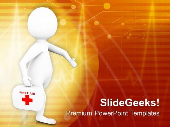Doctor Provides Medical Aid PowerPoint Templates Ppt Backgrounds For Slides 0513
