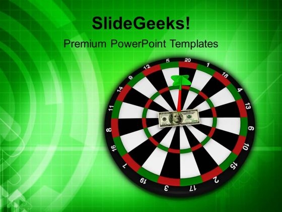 Dollar Accurate Dart Strategy PowerPoint Templates And PowerPoint Themes 1012 Dollar Accurate Dart Strategy PowerPoint Templates And PowerPoint Themes 1012