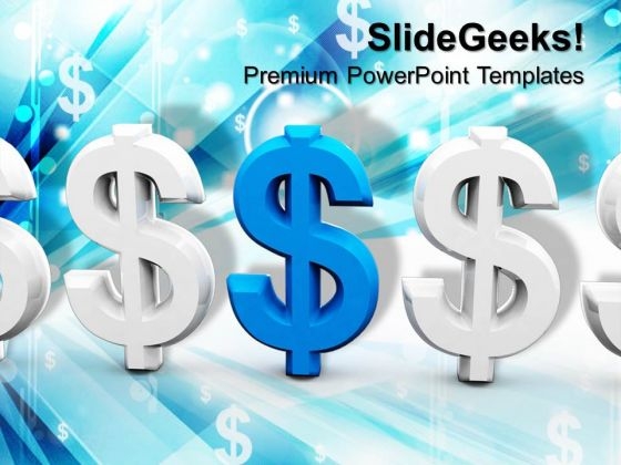 dollar sign powerpoint templates slides and graphics