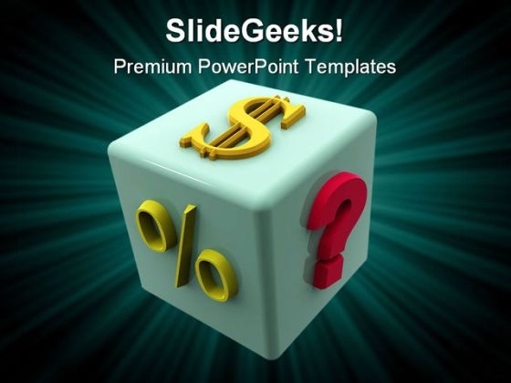 Dollar Dice Metaphor PowerPoint Themes And PowerPoint Slides 0211 Dollar Dice Metaphor PowerPoint Themes And PowerPoint Slides 0211