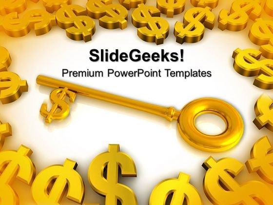Dollar Key Finance PowerPoint Templates And PowerPoint Themes 1012 Dollar Key Finance PowerPoint Templates And PowerPoint Themes 1012