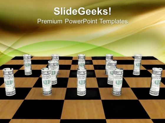 Dollar Money On Chess Baord Strategy PowerPoint Templates Ppt Backgrounds For Slides 0213 Dollar Money On Chess Baord Strategy PowerPoint Templates Ppt Backgrounds For Slides 0213