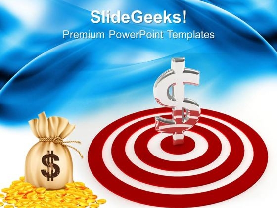 Dollar Sign In Target Center Finance PowerPoint Templates And PowerPoint Themes 0712 Dollar Sign In Target Center Finance PowerPoint Templates And PowerPoint Themes 0712