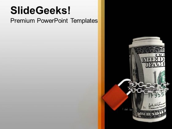 Dollars Chained And Locked Investment PowerPoint Templates Ppt Backgrounds For Slides 0213 Dollars Chained And Locked Investment PowerPoint Templates Ppt Backgrounds For Slides 0213