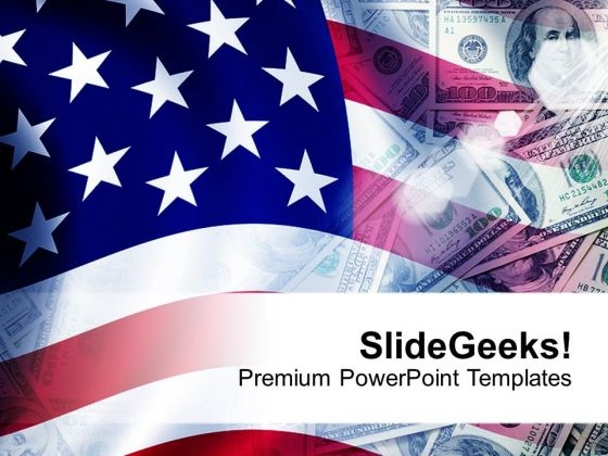 Dollars Flag Background American PowerPoint Templates Ppt Backgrounds For Slides 0113 Dollars Flag Background American PowerPoint Templates Ppt Backgrounds For Slides 0113