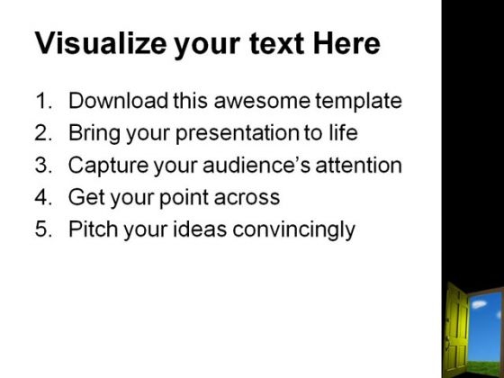 door_nature_powerpoint_template_1110_print