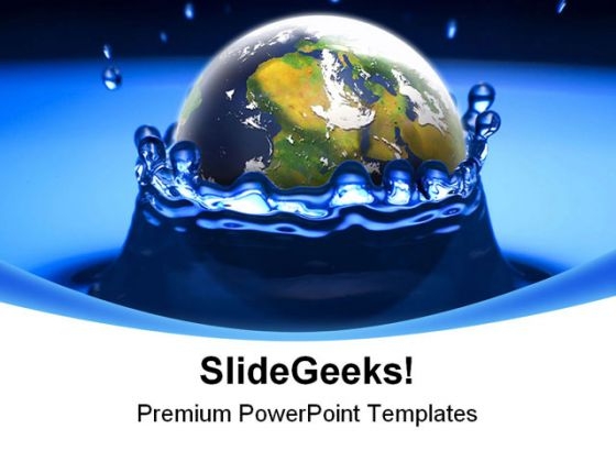 Drop Earth PowerPoint Backgrounds And Templates 1210 Drop Earth PowerPoint Backgrounds And Templates 1210
