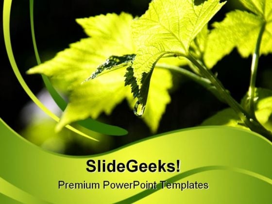 Drop Of Water Falling Nature PowerPoint Themes And PowerPoint Slides 0411 Drop Of Water Falling Nature PowerPoint Themes And PowerPoint Slides 0411