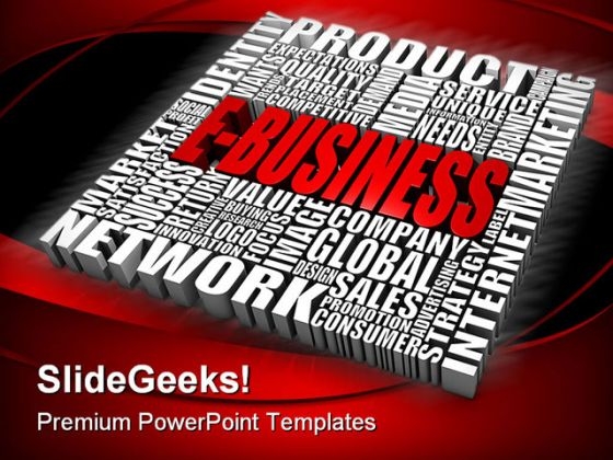 E Business Future PowerPoint Template 1110 E Business Future PowerPoint Template 1110