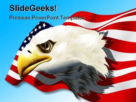 Eagle02 Animal PowerPoint Template 1110 Eagle02 Animal PowerPoint Template 1110