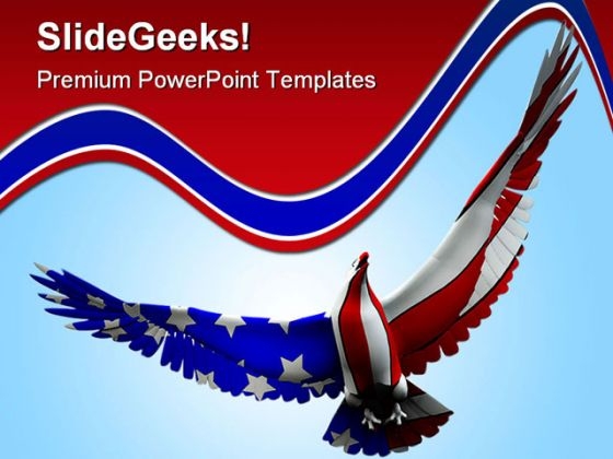 Eagle Animal PowerPoint Template 1110 Eagle Animal PowerPoint Template 1110
