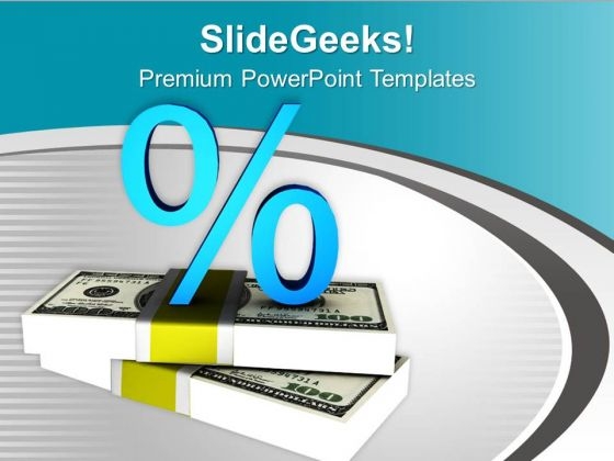 Earn Intreset For Your Money PowerPoint Templates Ppt Backgrounds For Slides 0513