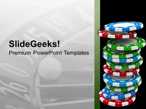 Earn More Poker Chips For More Money PowerPoint Templates Ppt Backgrounds For Slides 0613 Earn More Poker Chips For More Money PowerPoint Templates Ppt Backgrounds For Slides 0613