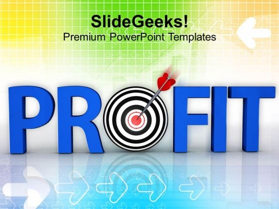 Earn Profit For Business PowerPoint Templates Ppt Backgrounds For Slides 0413