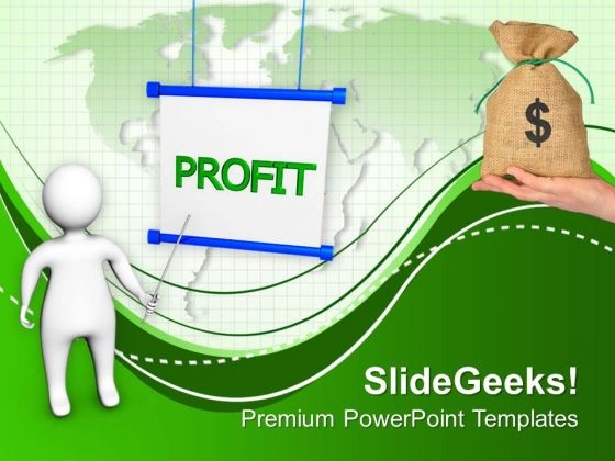 Earn Profit With Hardwork PowerPoint Templates Ppt Backgrounds For Slides 0513 Earn Profit With Hardwork PowerPoint Templates Ppt Backgrounds For Slides 0513