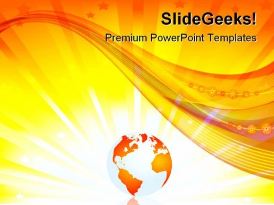 Earth Globe Illustration Global PowerPoint Templates And PowerPoint Backgrounds 0211 Earth Globe Illustration Global PowerPoint Templates And PowerPoint Backgrounds 0211