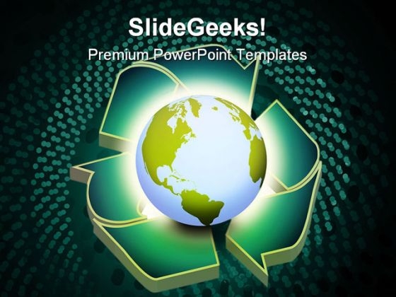 Earth Recycle Globe PowerPoint Templates And PowerPoint Backgrounds 0211 Earth Recycle Globe PowerPoint Templates And PowerPoint Backgrounds 0211