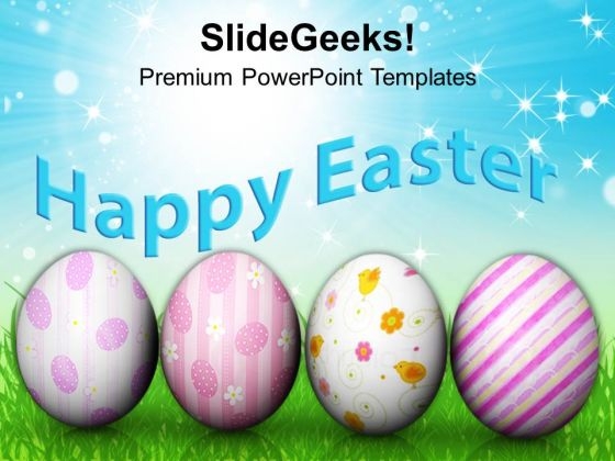 Easter Day Festive Events Of Christianity PowerPoint Templates Ppt Backgrounds For Slides 0313