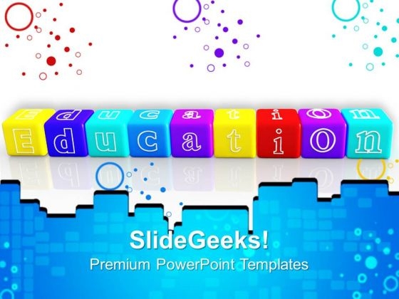 Education Blocks Future PowerPoint Templates And PowerPoint Themes 0912 Education Blocks Future PowerPoint Templates And PowerPoint Themes 0912