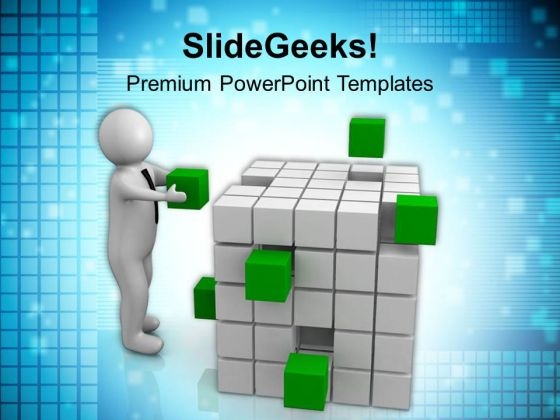 Efforts To Fix The Cubes In Right Place PowerPoint Templates Ppt Backgrounds For Slides 0713 Efforts To Fix The Cubes In Right Place PowerPoint Templates Ppt Backgrounds For Slides 0713