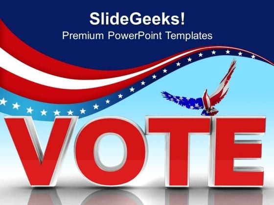 Election Time Americana PowerPoint Templates And PowerPoint Themes 0812 Election Time Americana PowerPoint Templates And PowerPoint Themes 0812
