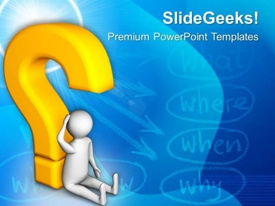 Emerging Questions In Human Mind PowerPoint Templates Ppt Backgrounds For Slides 0813 Emerging Questions In Human Mind PowerPoint Templates Ppt Backgrounds For Slides 0813