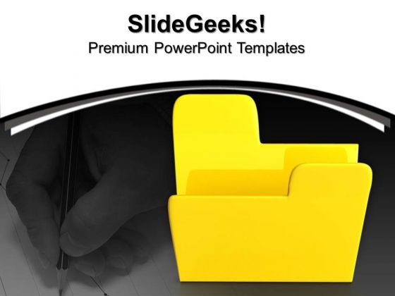 Empty Folder Metaphor PowerPoint Templates And PowerPoint Themes 0912 Empty Folder Metaphor PowerPoint Templates And PowerPoint Themes 0912