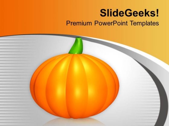 Enjoy Holloween With Pumpkin PowerPoint Templates Ppt Backgrounds For Slides 0413